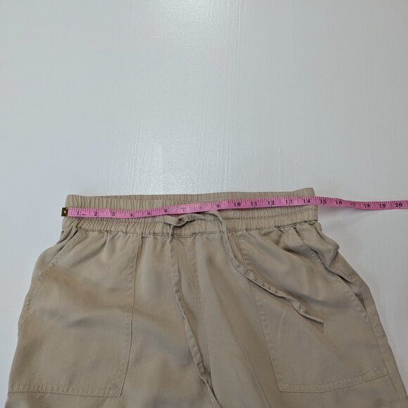 Vince Camuto Size XS Khaki Cargo Cropped Joggers - Picture 5 of 15
